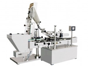 Automatic press capping machine