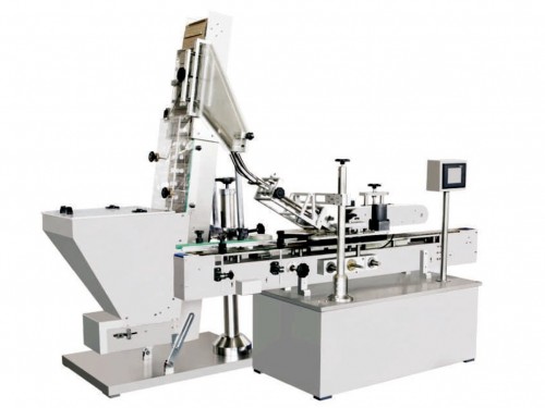 Automatic press capping machine